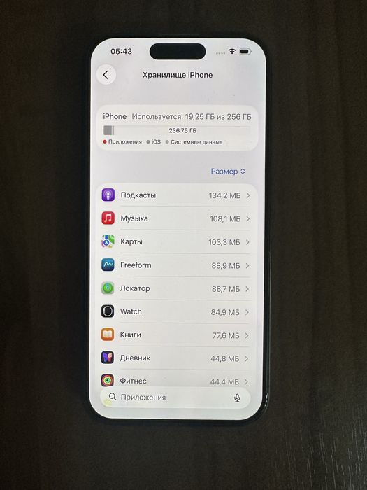 Iphone 15 pro 256gb black