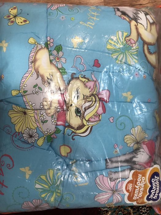 Детское одеяло и подушка
