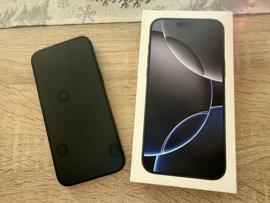 iPhone 16 Pro Max, 256 GB, Black Titanium