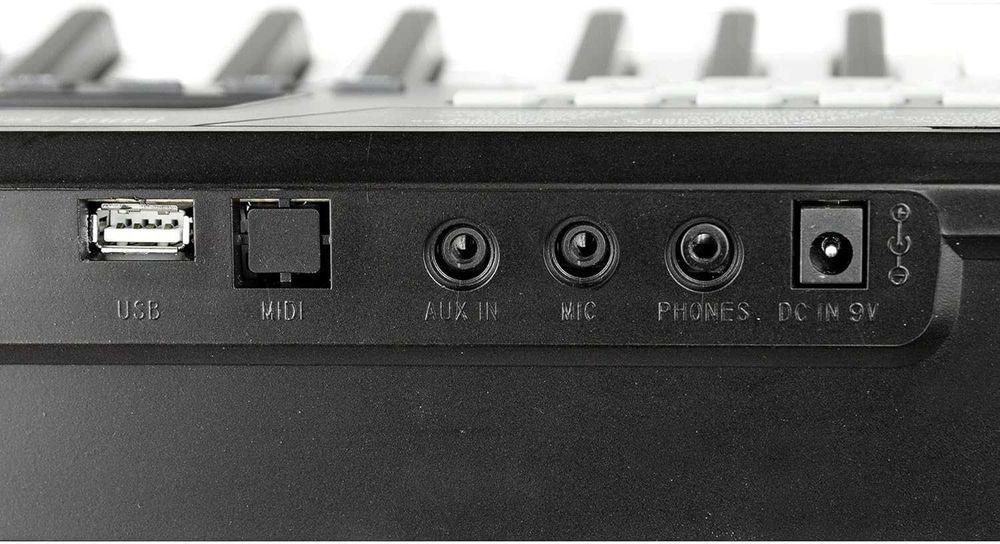 Синтезатор Дигитално Електронно Пиано 61 Клавиша Статив Стол Слушалки