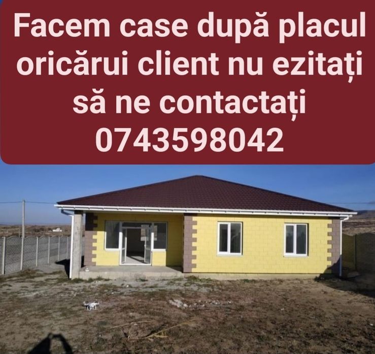 Case pe structura metalica