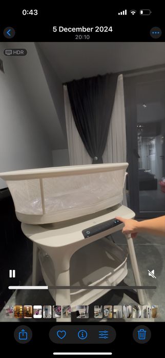 Бебешко кошче-люлка 4 moms