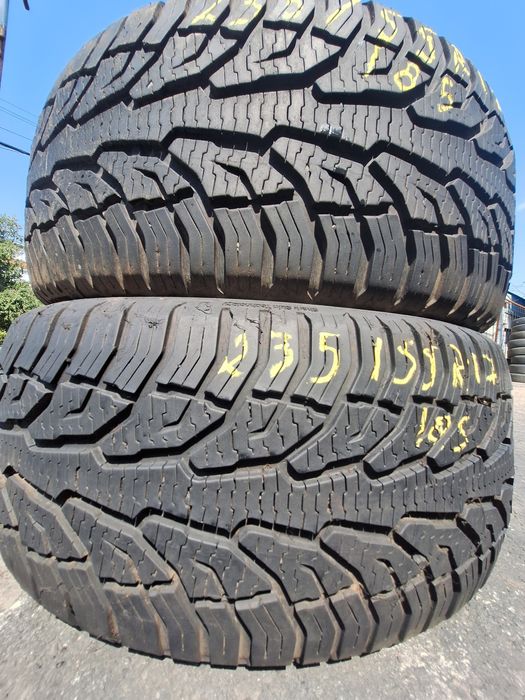 2 anvelope allseasons 235/55r17 Uniroyal dot 2018