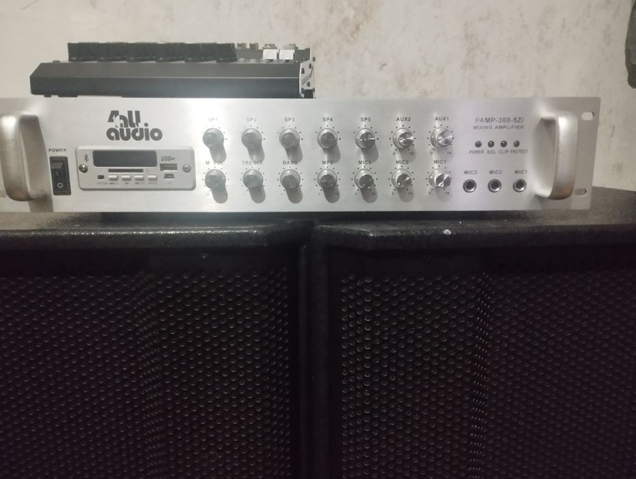 Аппаратура:колонки:усилитель:микшер