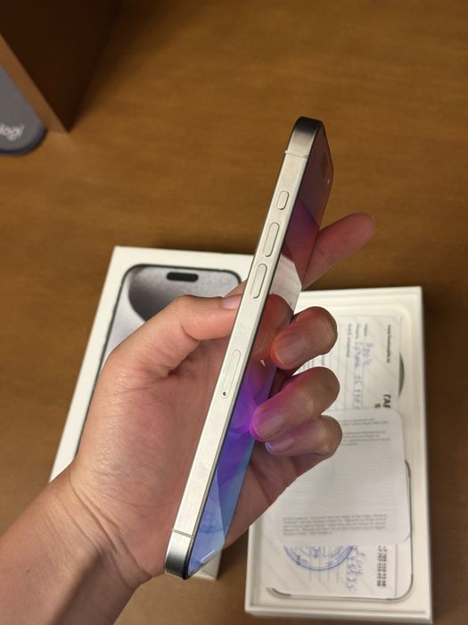 iPhone 15 Pro Max 256GB White Titanium