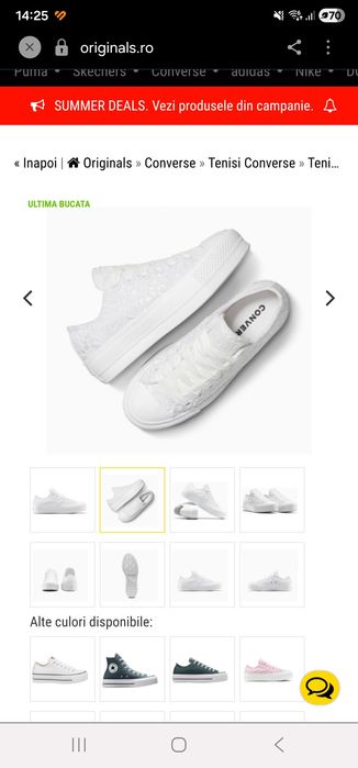 Converse,nr 39,noi cu eticheta