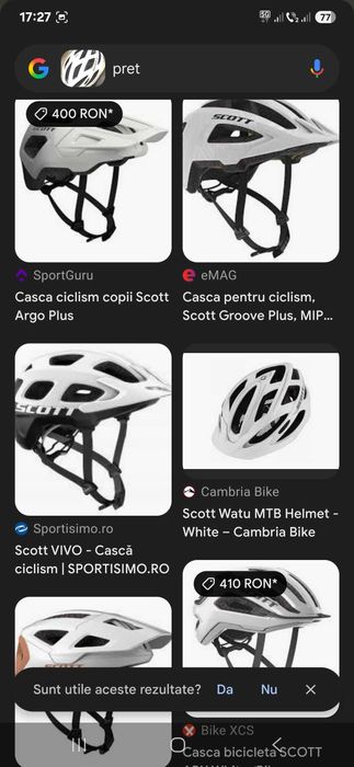 Casca bicicleta Scott adulti si Specialized copii la 1/3 din pret