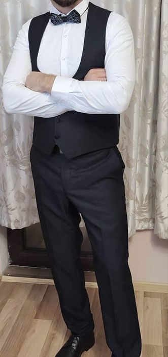 Абитуриентски / сватбен костюм Paco Romano от 3 части Slim Fit