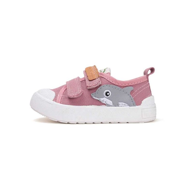 Tenisi DD Step, Canvas, pentru fetite, marimi 21-31