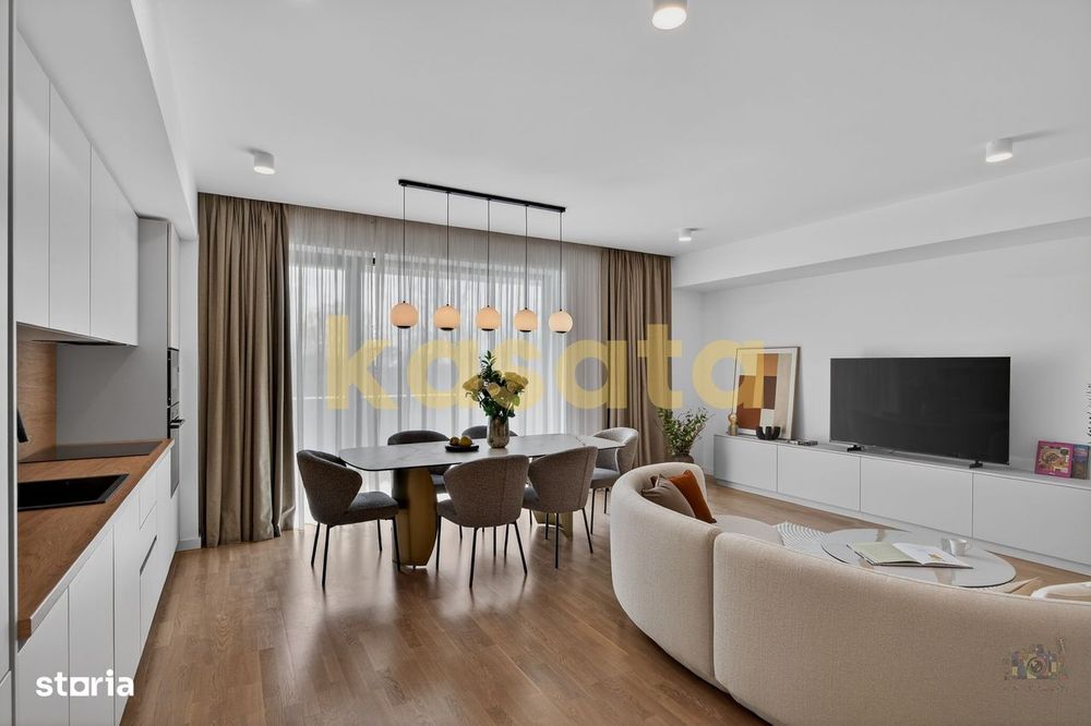 4 camere | 124mp utili | Residence5 Forest Pipera | mobilat și utilat