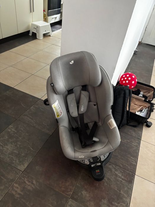 Scaun auto pentru copii I-Spin 360, Gray Flannel, Joie + ISOFIX