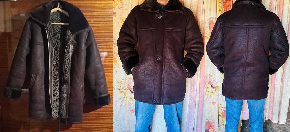 продам мужскую дубленку р. 46-48