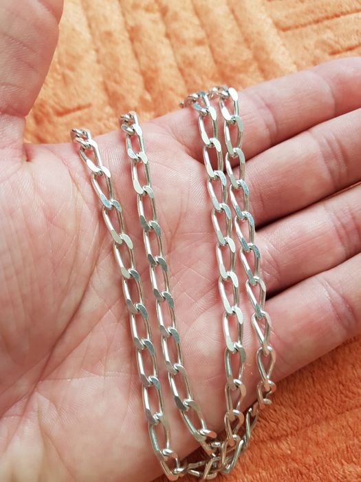 Lant argint 925 Italy masiv,model deosebit,lung 60 cm,nou nout