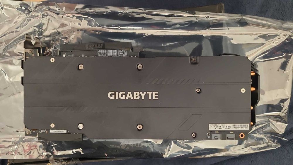 Placa video gigabyte RTX 2080 Super OC 8GB /256 biti