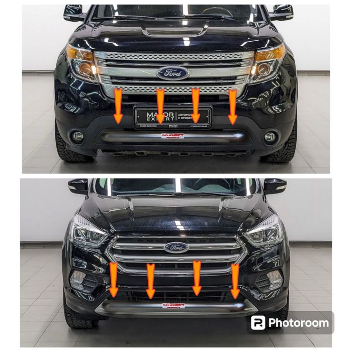 Защита на Ford explorer 5 Kuga 2