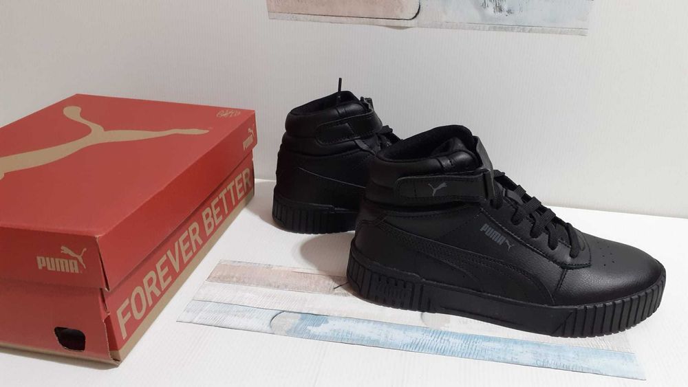 Puma ghete din piele masura 39 si 40 originainali noi in cutie