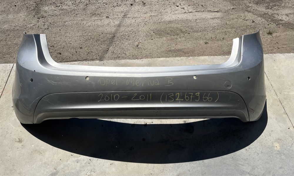 Opel Meriva B Задна броня Опел Мерива Б 2010-2011. 3 броя