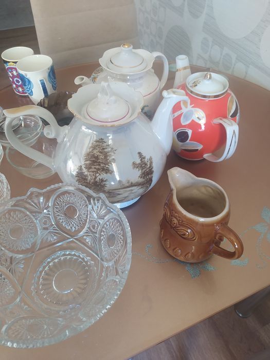 Посуда разнобой..все целое