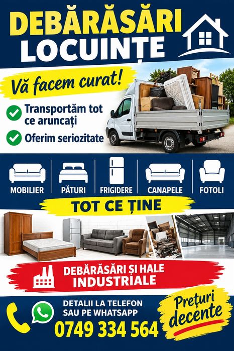 Debarasari locuințe hale