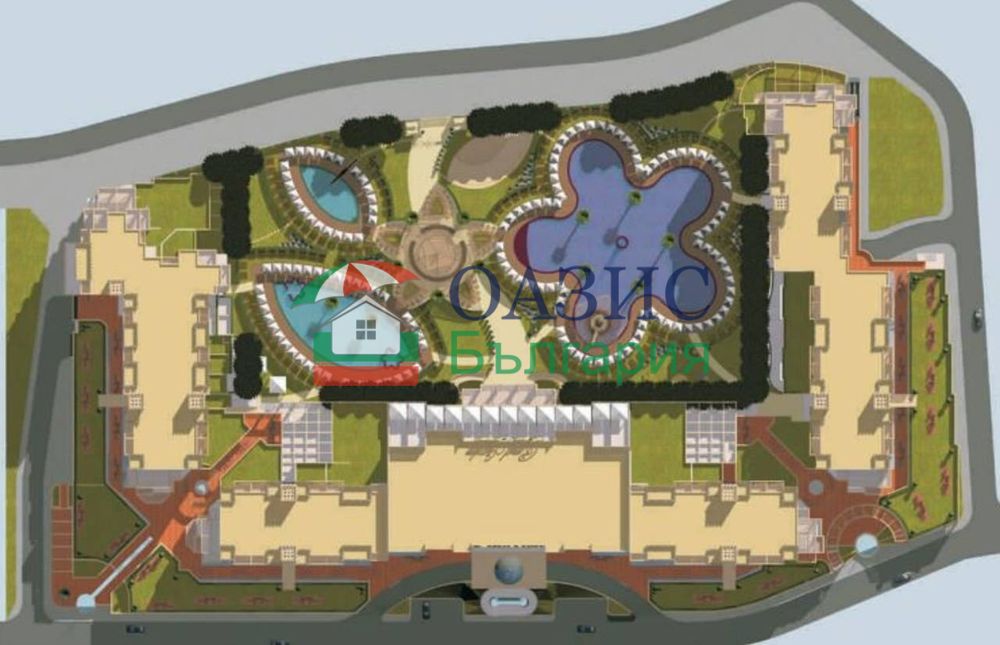 Двустаен апартамент в комплекс Royal Beach Barcelo, 89 кв.м., Слънчев бряг, България, 100 000 евро