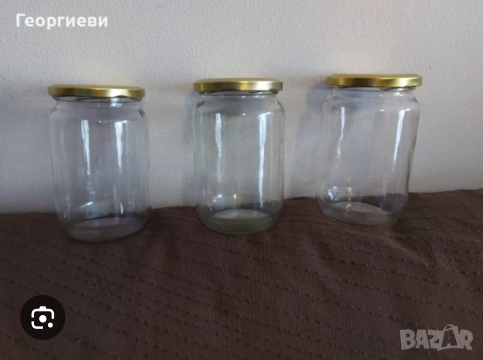 Винтове буркани 720 мл. 680 мл  0.20 € за брой