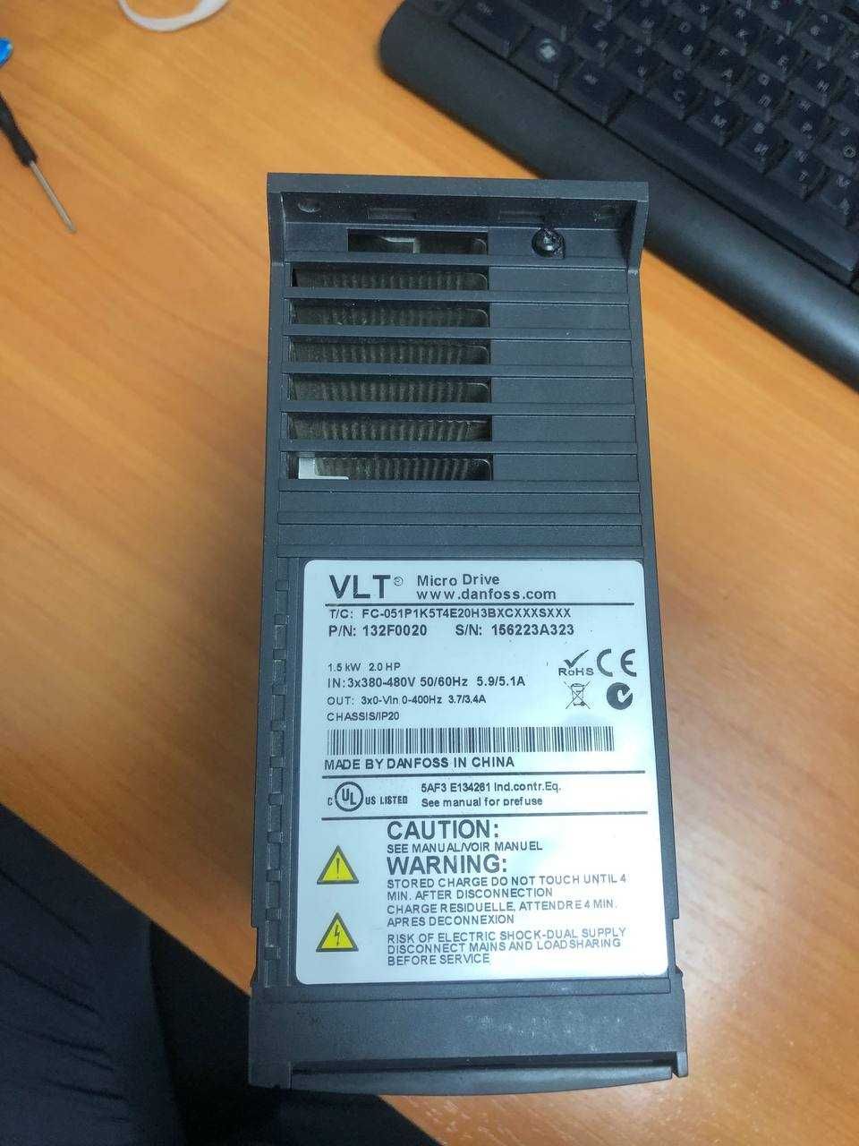 Коды ошибок частотника Danfoss VLT® Micro Drive FC 51