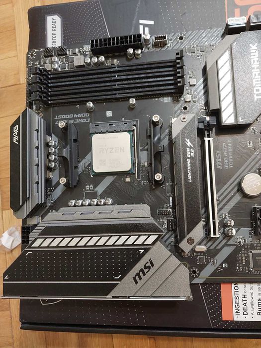 AMD Ryzen 7 5800X + MSI B550 Tomahawk