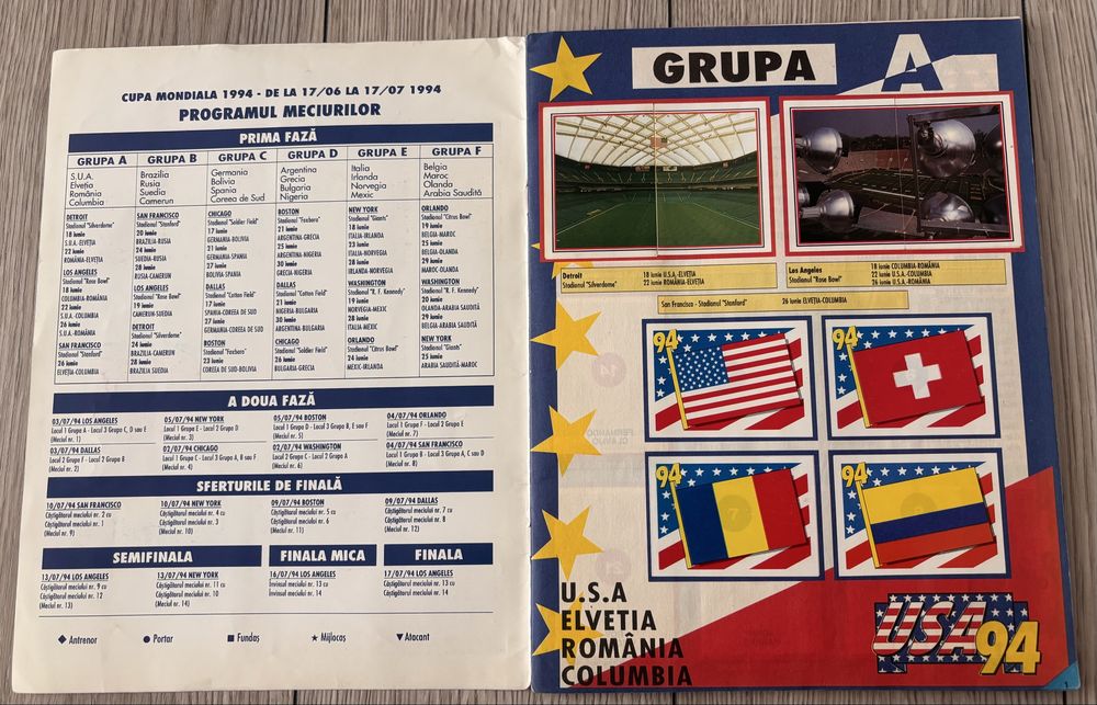 Albume și stickere Panini