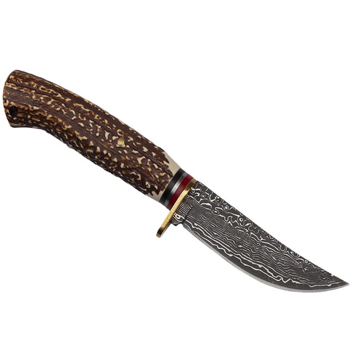 Cutit vanatoare IdeallStore®, Bone Density, 21 cm, teaca piele