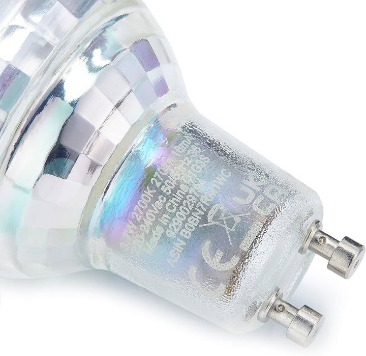 Set 6 spoturi  LED GU10 profesional Amazon Basics, 3,7 W