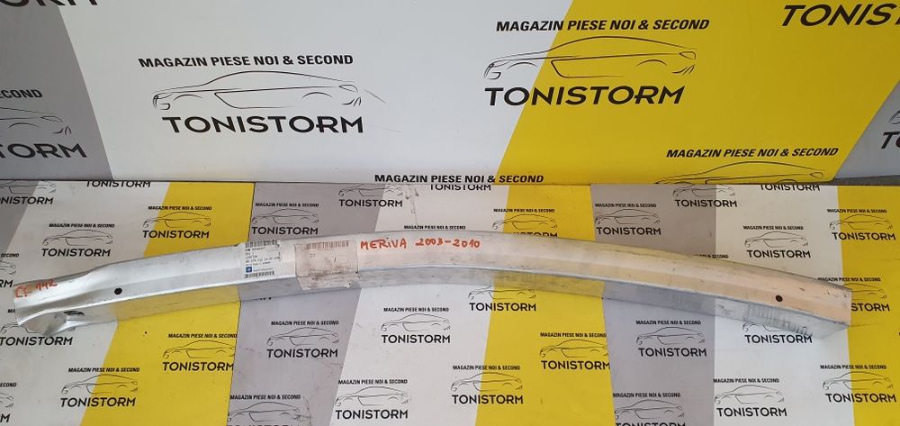 Intaritura bara fata, armatura bara fata Opel Meriva A, gm 93368357,