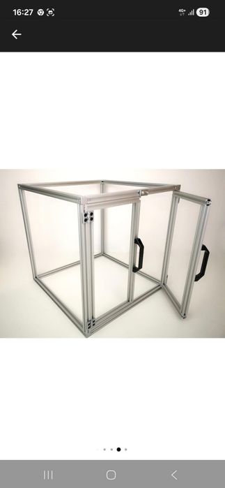 Profil aluminiu  630mm x 20 mm x 20mm