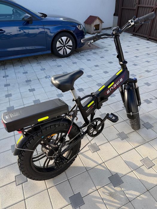 Bicicleta electrica Engwe 2 baterii