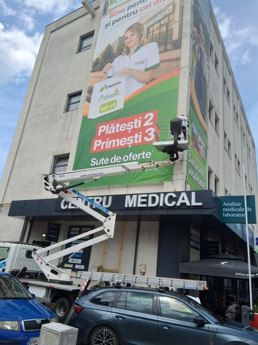Închiriez nacela Brașov înălțimea 20m