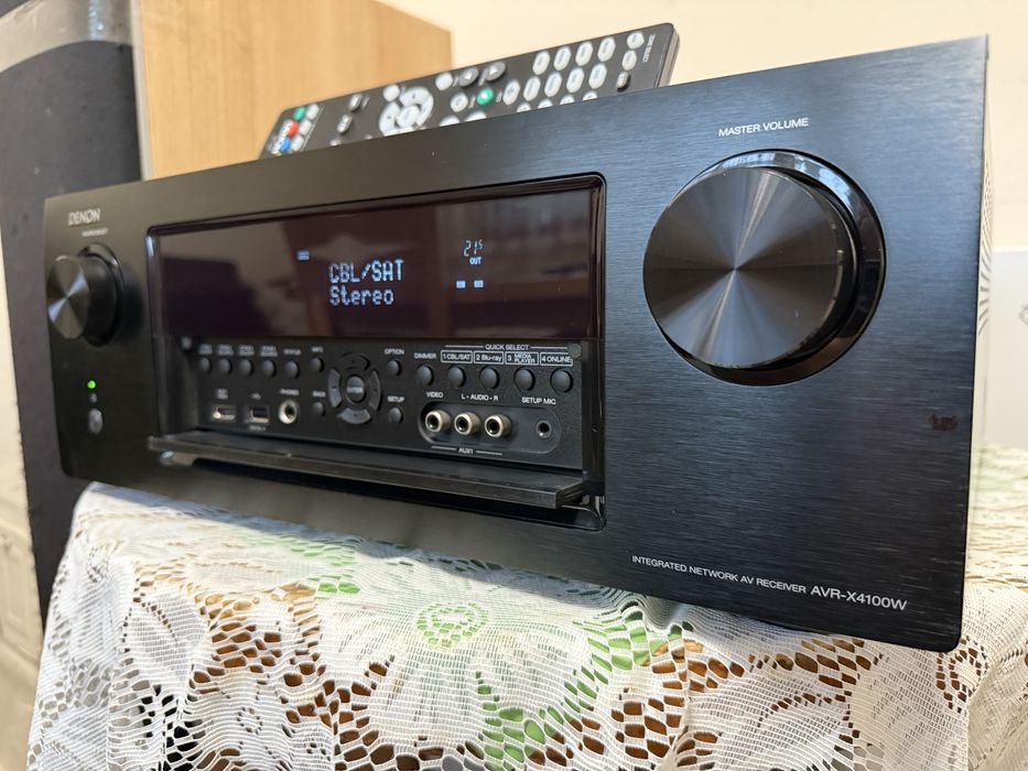 Denon AVR-X4100W Качествен ресъвър