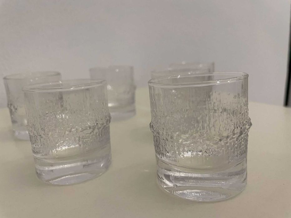 pahare menaj pt tarie ITTALA  Niva  originale Tapio Wirkkala rare