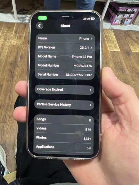 Iphone 12 pro 256 LLA