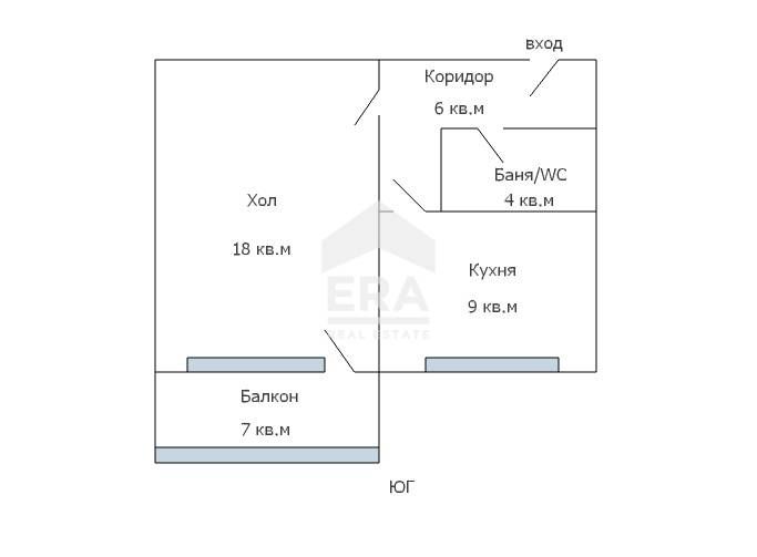Продава се Двустаен апартамент в Варна, Гранд Мол Варна - 46 кв.м за 1479 €/кв.м - Снимка #10