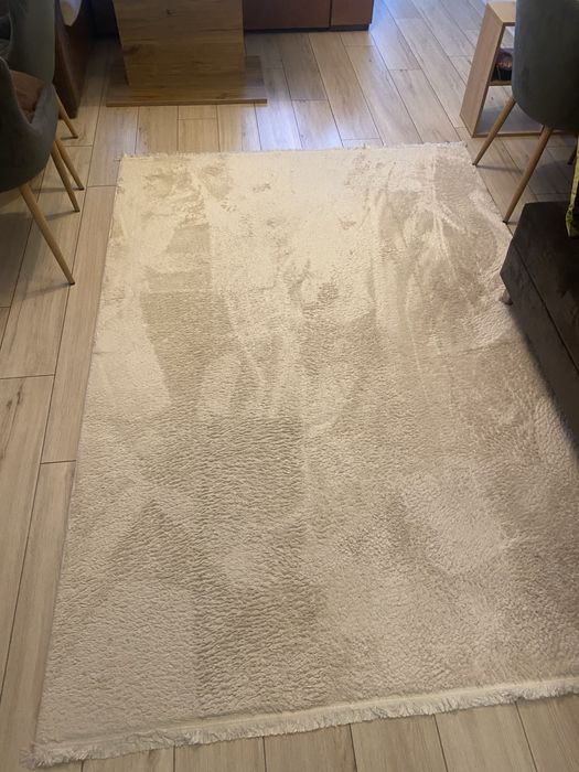 Мек килим 160х240 см в неутрален цвят