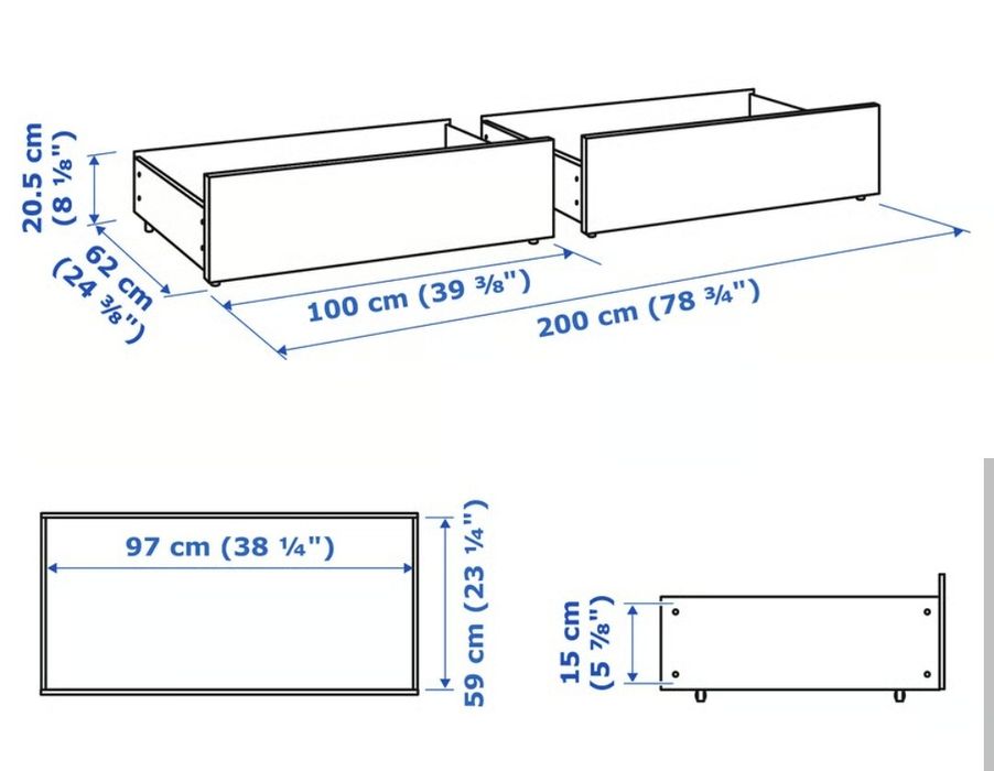 Sertare depozitare albe pe roti
