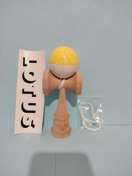 Kendama Lotus Bloom Yellow
