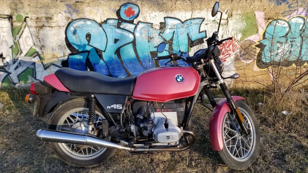 BMW R45 1980 Custom Cafe Racer Scrambler