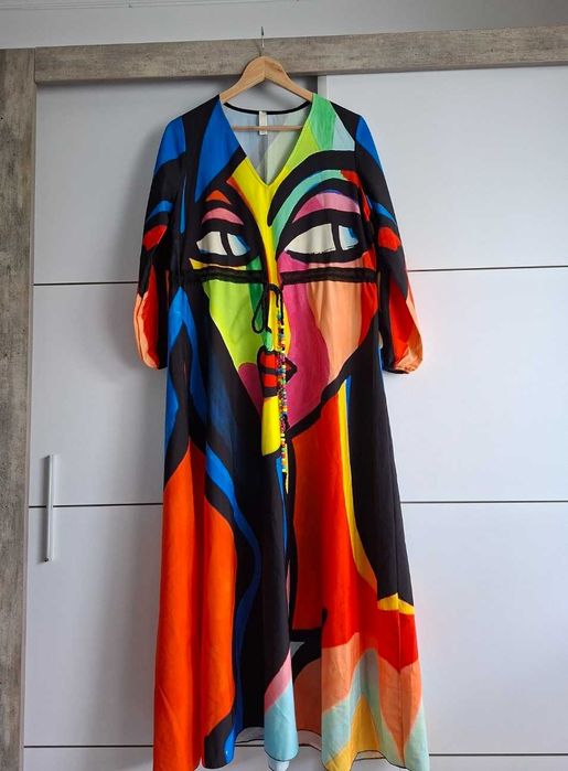 Атрактивна рокля, обличана 1-2 пъти М-ХЛ