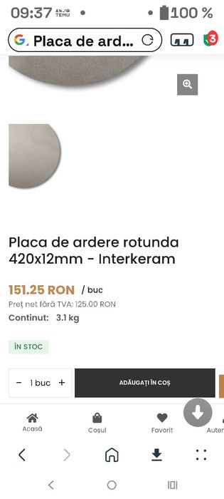 Placi cuptor nabertherm