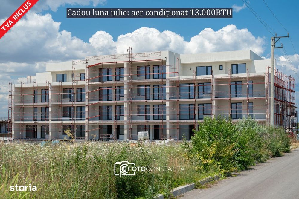 #Apartament cu 2 camere + terasă + grădină și piscină | Costinești