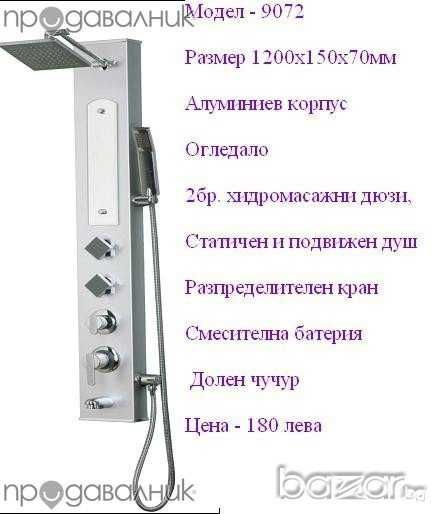 Душ панели ПРОМОЦИЯ