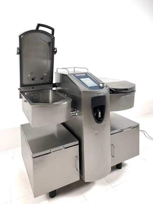 RATIONAL VCC 112+ Tigaie basculanta, friteuza, marmita 2 x 14 litri