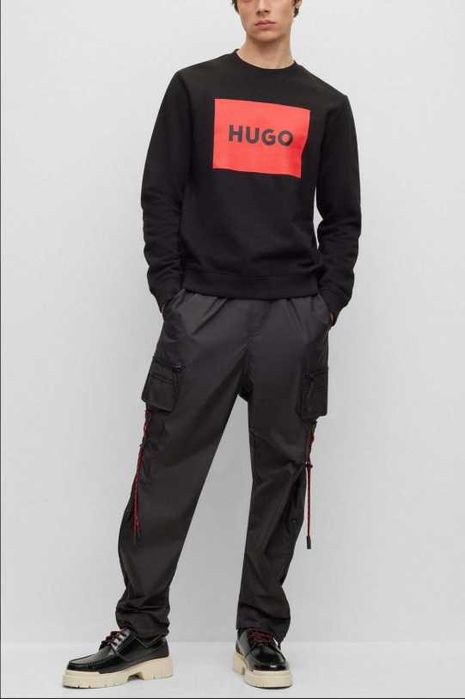 HUGO блуза Черно