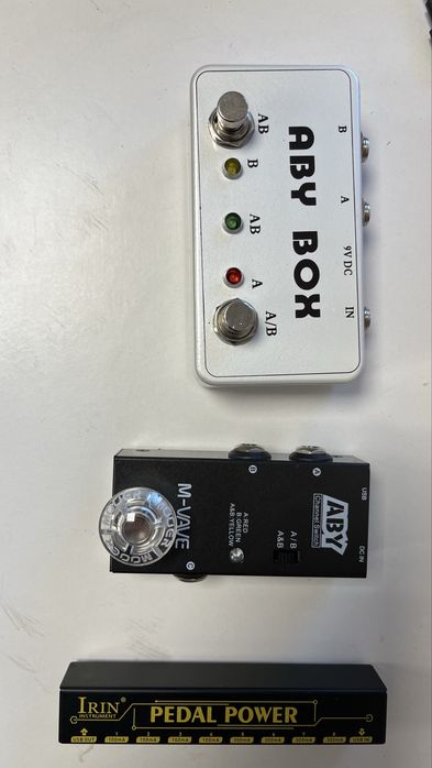 Pedala chitara ABY M-vave sursa 9v Irin