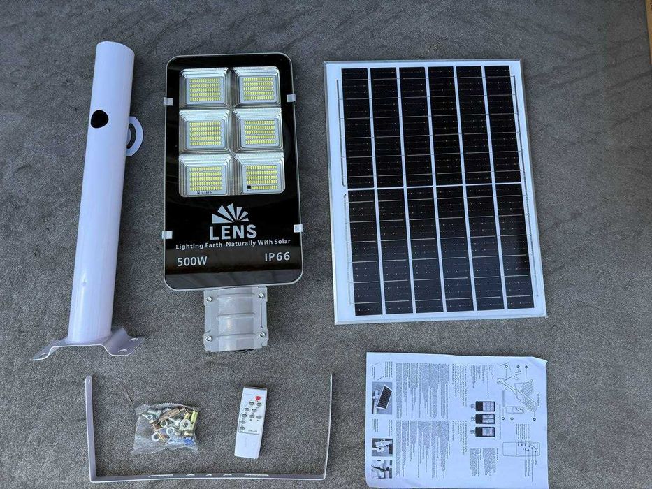 Качественный оригиналный Солнечный прожектор LENS с гарантией 2 года